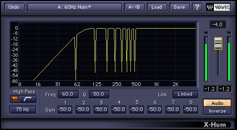 Screenshoot des Plug-Ins X-Hum